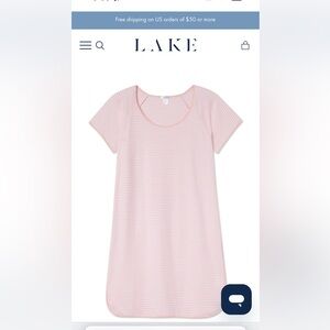 Lake Pajamas Pima Nightgown